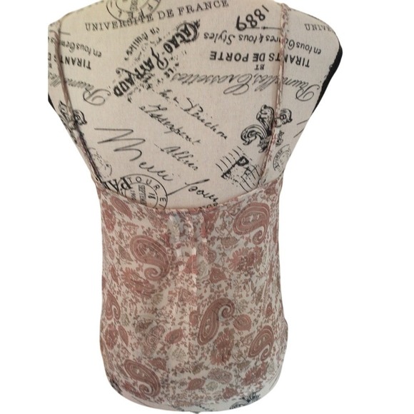 Dynamite Floral Spaghetti Strap Top Size Small - Picture 7 of 10